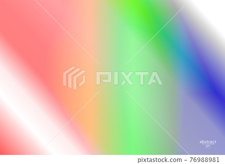Abstract blurred gradient mesh background bright rainbow colors. Colorful smooth soft banner template. Creative vibrant vector illustration Abstract blurred gradient mesh background bright rainbow colors. Colorful smooth soft banner template. Creative vibrant vector illustration 76988981
