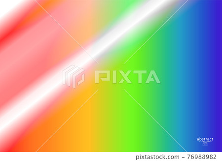 Abstract blurred gradient mesh background bright rainbow colors. Colorful smooth soft banner template. Creative vibrant vector illustration Abstract blurred gradient mesh background bright rainbow colors. Colorful smooth soft banner template. Creative vibrant vector illustration 76988982