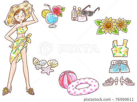 Image of July_Crayon style 76990611