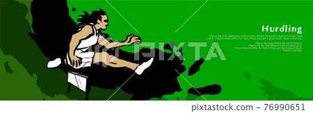 Sports graphics with an oriental feel 76990651