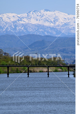石川縣新堀川的白山 76990754