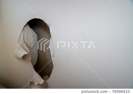 Repairing a hole in the wall Repairing a hole in the wall 76990810