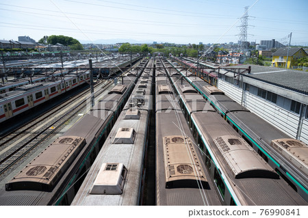 Scenery of Tokyu Corporation Nagatsuta Depot 76990841