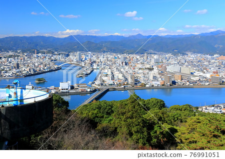 [Kochi Prefecture] Kochi city area from Godaisan Park 76991051