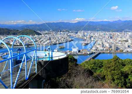 [Kochi Prefecture] Kochi city area from Godaisan Park 76991054