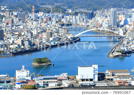 [Kochi Prefecture] Kochi city area from Godaisan Park 76991067