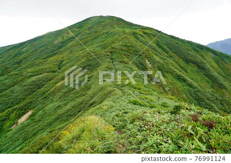 Mountain trail from Mt. Makikura to Mt. Usagi Mountain trail from Mt. Makikura to Mt. Usagi 76991124