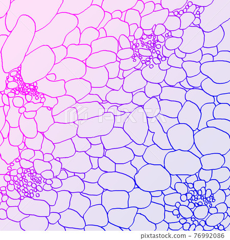 Cell-like pattern red-blue square - Stock Illustration [76992086] - PIXTA