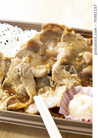 美味豬里脊姜烤午餐 美味豬里脊姜烤午餐 76992197