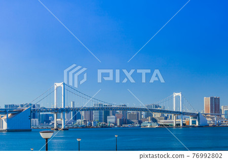東京灣區城市景觀 76992802