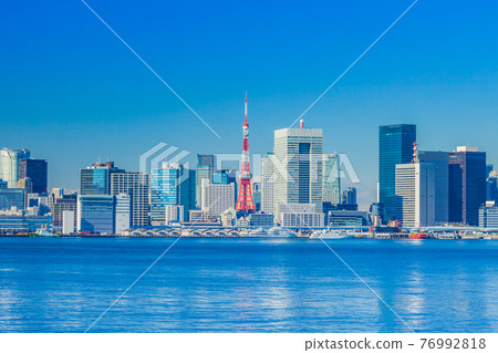 Tokyo Bay Area Cityscape Tokyo Bay Area Cityscape 76992818