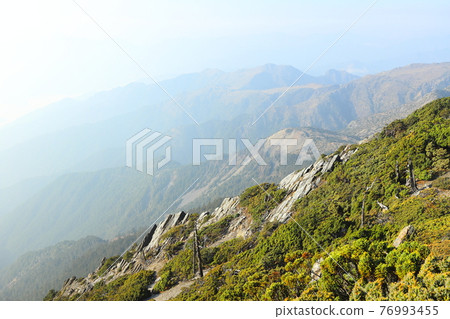 台灣山岳攝影 台灣百岳 秀姑巒山 76993455