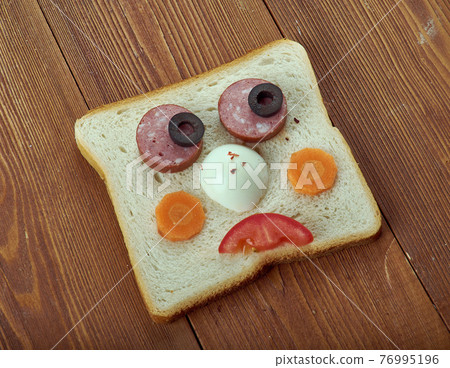 Funny sandwich for kids Funny sandwich for kids 76995196