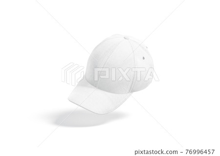 Blank white baseball cap mock up, no gravity Blank white baseball cap mock up, no gravity 76996457