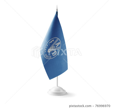 Set of Food and agriculture organization national flags on a white background Set of Food and agriculture organization national flags on a white background 76996970