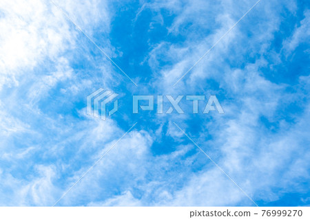 Blue sky sky background background material 76999270
