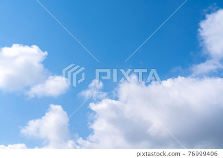 Blue sky sky background background material Blue sky sky background background material 76999406