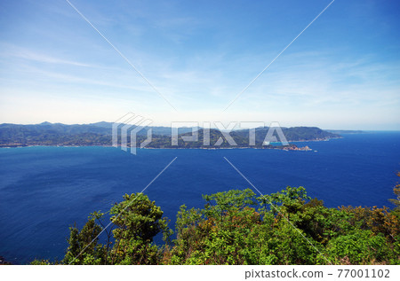 Nagato townscape seen from Takayama Nagato townscape seen from Takayama 77001102