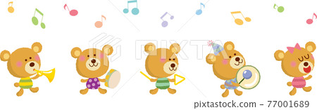 有趣的熊樂隊 77001689