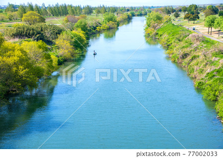 從神子橋到初春入間川的風景 從神子橋到初春入間川的風景 77002033