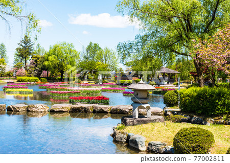 A floating flower bed 77002811