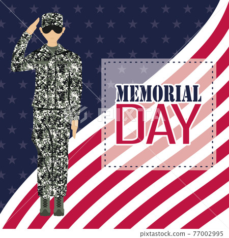 Memorial day poster 77002995