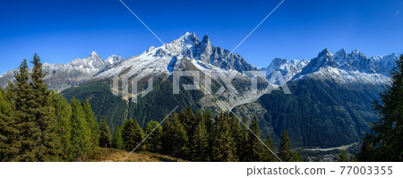 French Alps panorama French Alps panorama 77003355