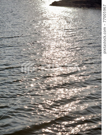 Soft lake waves background image Soft lake waves background image 77005967