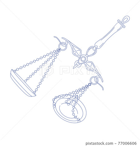 88星座系列C-星座圖片僅白底-天秤座 77006606