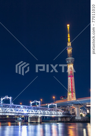 特別點亮東京晴空塔東京夜景 77011010