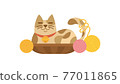 Illustration of cats Cats Cats Animals Calico cats Mikeneko 77011865