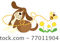 Illustration of dog dog dog dog animal basset hound 77011904