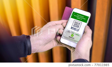 International Vaccination Certificate COVID-19 77011985