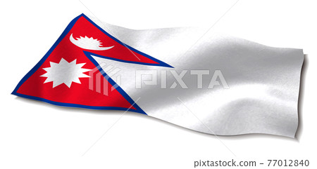 Nepal flag icon 77012840