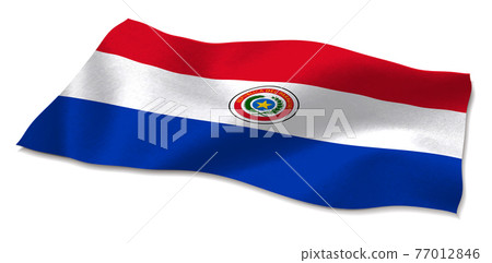 Paraguay flag icon 77012846