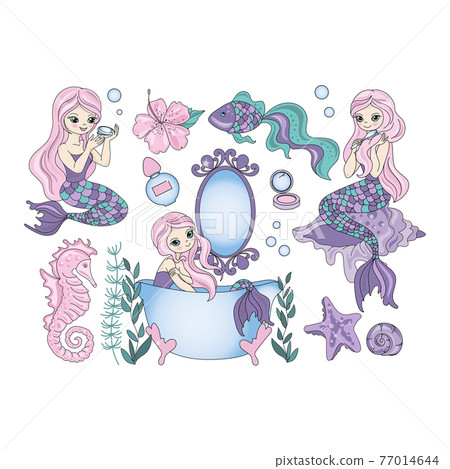 Underwater bathtub girls