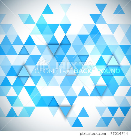 Abstract 3D triangles geometric background. Illustration of abstract texture with triangles. Pattern design for banner, poster, flyer, cover, brochure. Abstract 3D triangles geometric background. Illustration of abstract texture with triangles. Pattern design for banner, poster, flyer, cover, brochure. 77014744