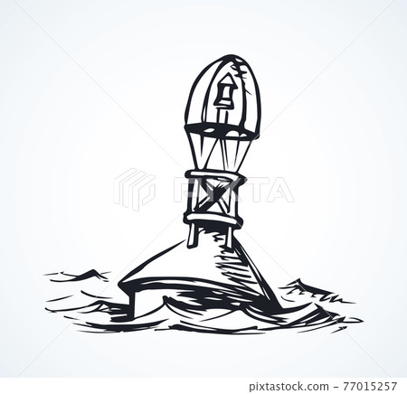 Buoy. Vector drawing Buoy. Vector drawing 77015257