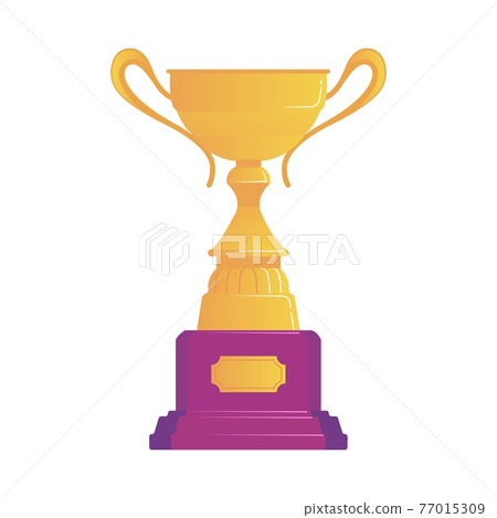 Goblet or cup concept. Golden award winning prize. Vector Goblet or cup concept. Golden award winning prize. Vector 77015309