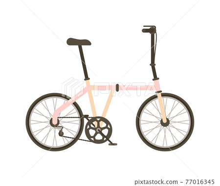 Bicycle for extreme riding isolated on white background 77016345