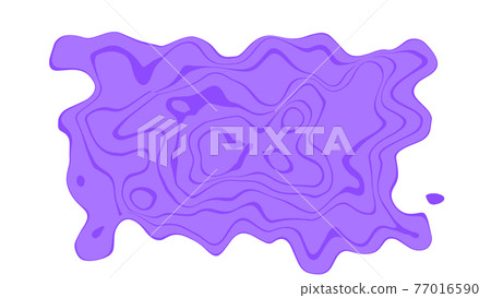 Liquid design element, deformed rectangular block for text. Liquid design element, deformed rectangular block for text. 77016590