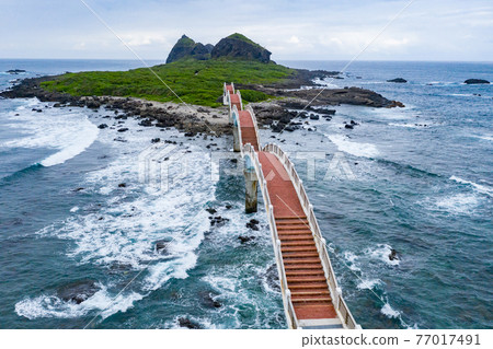 Rainy Sanxiantai Scenic Area in Chenggong Town, Taitung, Taiwan Asia Taiwan Taitung Coas 77017491