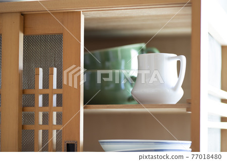 Mizuya, a retro cupboard with milk pickers Mizuya, a retro cupboard with milk pickers 77018480