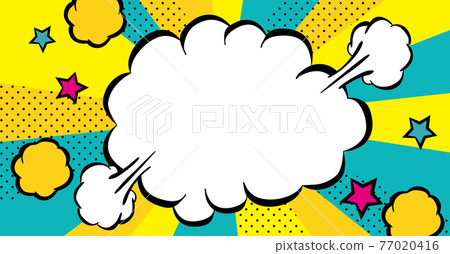 美國漫畫氣球 77020416