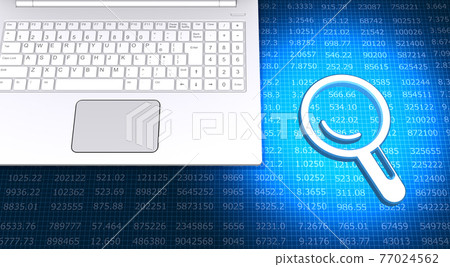 Search Data Computer Search your computer and information data with... - Stock Illustration ...