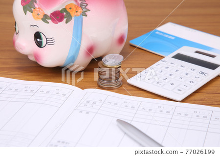 存錢的形象 存錢的形象 77026199
