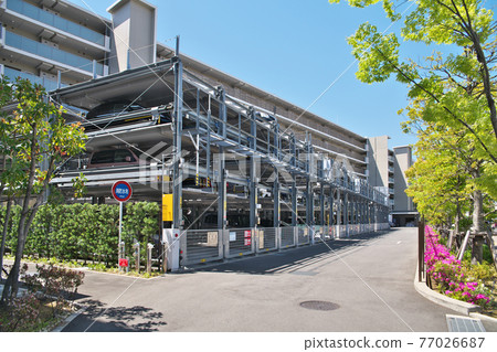 Multi-storey car park for efficient parking 77026687