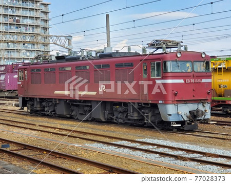 JR貨運ED76 1020交流電力機車 JR貨運ED76 1020交流電力機車 77028373
