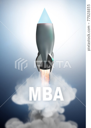Master of business administration MBA concept 77028855