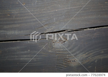 Partial photo of an old farmhouse Partial photo of an old farmhouse 77028974
